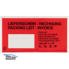 Dokumententasche 10-Sprachig 228 x 120 mm