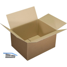 Faltkarton braun 310 x 220 x 150 mm