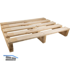 Einwegpalette Holz 1/2 800 x 600 mm