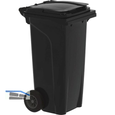 M�lltonne 120 Liter Kunststoff grau Urban