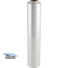 Wickelfolie transparent Breite 500 mm 23 my