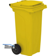 M�lltonne 120 Liter Kunststoff gelb Urban