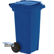 M�lltonne 120 Liter Kunststoff blau Urban