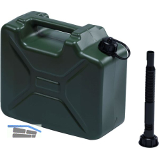 Kanister Kunststoff Armeemodell gr�n Inhalt 10 Liter