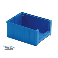 Sichtlagerkasten blau 300 x 234 x 140 mm