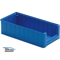Sichtlagerkasten blau 500 x 234 x 140 mm