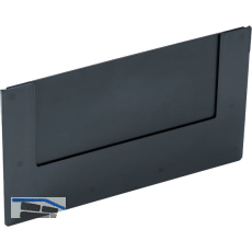 Innere Trennwand f�r Regalkasten 234 x 2 x 140 mm schwarz