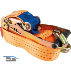 Zurrgurt 2-teilig mit Ratsche und Spitzhaken 4000 kg 8 m