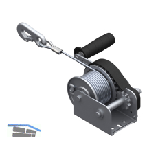 Handseilwinde Zugkraft 350 kg