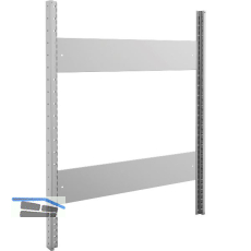 META Steckrahmen 1025 x 800 mm inkl. Steckprofil u. Steck-Tiefensteife verzinkt