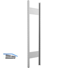 META Steckrahmen 1500 x 300 mm inkl. Steckprofil u. Steck-Tiefensteife verzinkt