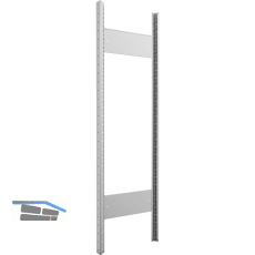 META Steckrahmen 1500 x 400 mm inkl. Steckprofil u. Steck-Tiefensteife verzinkt