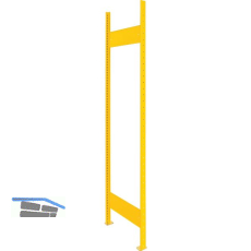 META Rahmen RAL 1003 signalgelb 2000 x 500 mm offen, komplett