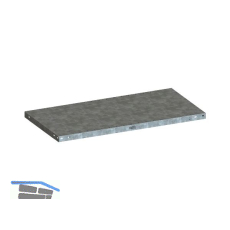 META Fachboden MS 150 verzinkt 1000 x 500 mm Tragkraft 150 kg