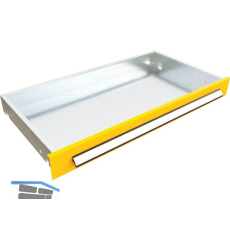 META Schublade RAL 1003 signalgelb, komplett 100 x 500 mm