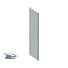 META Vollwandrahmen verzinkt H�he 2000 mm Tiefe 300 mm