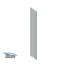 META Vollwandrahmen verzinkt H�he 2500 mm Tiefe 400 mm