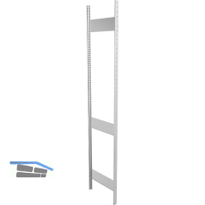 META Steckrahmen 2500 x 500 mm inkl. Steckprofil u. Steck-Tiefensteife verzinkt