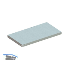 META Fachboden Standard verzinkt L�nge 750 x 400 mm Tragkraft 100 kg