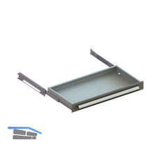 META Schublade RAL 7035 H�he 100 mm Tiefe 400 Breite 1000 mm Vollauszug