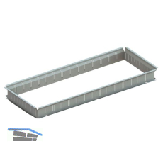 META Innenprofil Basic Set H�he 100 mm Tiefe 400 mm, verzinkt