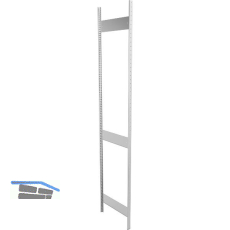 META Steckrahmen 3000 x 600 mm inkl. Steckprofil u. Steck-Tiefensteife verzinkt