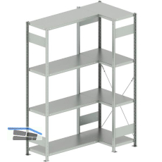 META Steck-Eckregal 2000 x 750 /1000 x 400 mm Tragkraft 100 kg