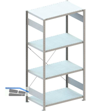 META Steck-Grundregal 2000 x 1000 x 600 mm 4 Fachb�den 150 kg