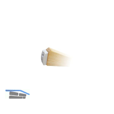 Kunststoffschuhe f�r Holm 70 mm zu Holzstehleiter Inhalt 2 St�ck