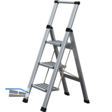 Alu-Klappleiter Step+Store L 3-stufig