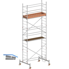 HYMER Alu-Fahrger�st mit Fahrtraverse 7077/06 Standh�he=4,42m