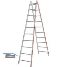 HYMER Sprossen - Leiter Type 4023 Sprossen= 2 x10 L�nge 2,88 m