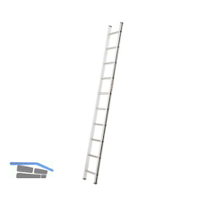 ALU-PRO Sprossen-Anlegeleiter Type 70011 Sprossen=10 L�nge=2,87 m