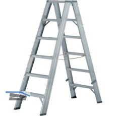 JUST Alu-Stufen-Doppelleiter Type 58 Stufen= 6 L�nge=1,50 m
