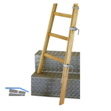 Holmverl�ngerung 130 cm zu Holzstehleiter Sprossen=3-9
