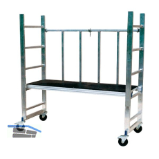 JUST Alu-Klappger�st Nutzlast=150 kg L�nge=1,70m Arbeitsh�he 3,00 m