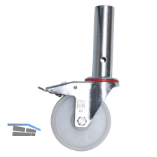 HYMER Lenkrolle mit Feststeller zu Alu Modul-Ger�st 70094