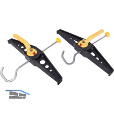 HYMER Leiterhalterset f�r Dachtr�ger 2 St�ck und 1 Paar Schl�ssel