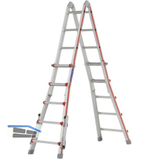 HYMER Alu-Teleskopleiter Type 4142 Sprossen=4 x 5