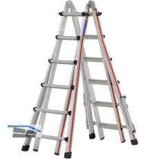 HYMER Alu-Teleskopleiter Type 4142 Sprossen=4 x 6
