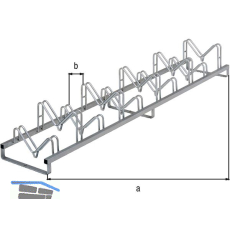 Fahrradst�nder Kiel 10 Einstellpl�tze frei aufstellbar