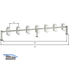 Fahrradst�nder Hagen 7 Einstellpl�tze Bodenbefestigung Einbetonieren