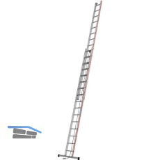 HYMER Alu Seilzugleiter 2 x 16 Sprossen Type 4051 L�nge=4,67/8,30 m