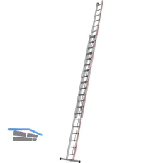 HYMER Alu Seilzugleiter 2 x 20 Sprossen Type 4051 L�nge=5,79/10,26 m