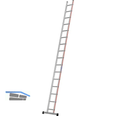 HYMER Alu Leiter Type 4011 Sprossen=16 L�nge=4,59 m