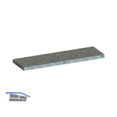 META Fachboden V 230 verzinkt 1000 x 600 mm Tragkraft 230 kg