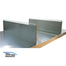 META Fachteiler freistehend verzinkt 600 x 150 mm