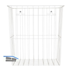 TORK Abfallbeh�lter Metallkorb 20 Liter Farbe wei� 220 x 320 x 350 mm