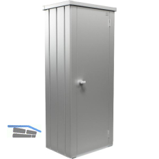 BIOHORT Terrassenschrank Julia M High silber