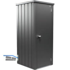 BIOHORT Terrassenschrank Julia L High dunkelgrau